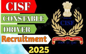 CISF Constable Tradesmen Bharti 2025