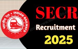 SECR Bharti 2025